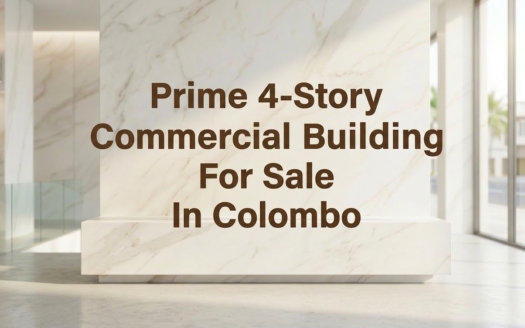 Colombo 01 (Chatham Street) – Prime 4-Story Commercial Building for Sale for Rs 350 Million (Negotiable)